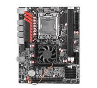 kosingna Computer Motherd LGA1366 CPU Support intel Core and Xeon Sees Server Processors Supports up to 16G 1066HMz/1333HMz/1600HMz Realtek 100Mbit USB2.0 SATA All-Solid Capacitors High-Speed