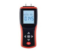KOSINGNA Digital Manometer 2.4-inch LCD High Precision Hand-held Dual-port Manometer ±2Psi Differential A Pressure Gauge Tester with 12 Units
