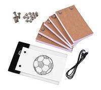 KOSINGNA Flip Book Kit with Light Pad LED Light Box Tablet 300 Sheets Drawing Paper Flipbook with Binding Screws for Drawing Tracing Animation Sketching Cartoon Creation