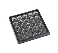 kosingna Nail jewelry tools 25 compartments nail jewelry diamond jewelry storage box nail alloy storage tools supplies