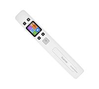 KOSINGNA Portable Handheld Wand Document/Book/Images Scanner 1050DPI Resolution High Speed Scanning A4 Size JPEG/PDF Format Colorful LCD Display for Office Business Reciepts