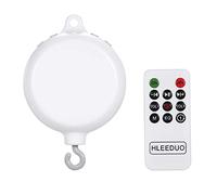 KOSINGNA Rotary Baby Crib Bed Toy Musical Mobiles 35 Songs Music Box Remote Control Movement Bells for Kids with USB Line