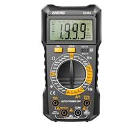 kosingna SZ304 Multifunction 1999 Counts Digital Multimeter True RMS Handheld High Precision Tester Measures Voltage Current Resistance Capacitance Frequency Diode with Test Leads