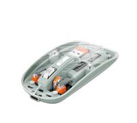 kosingna Transparent Mouse Weless Mouse High-end PixArt 3065 IC Design 1600 Moving Speed Adjustable Silent Type-C One-Key Desktop for Office and Gaming Single/3 Model BT Computer Mice