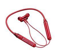 KOSINGNA Wireless Headset Neckband BT5.1 Sports Neckband Earbuds In-Ear Deaign Ultra-light Weight Noise Canceling HIFI Sound Quality Long Usage Time Earphones with Mic Button Control, for Sports Offic