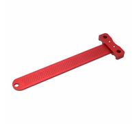 KOSINGNA Woodworking Scriber T-Type Ruler Hole Positioning Scribing Gauge Aluminum Alloy Measuring Tool 260mm for Carpenter