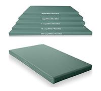 Kosiproducts Gym Crash Mat, High Density Medium Firm 9CM Thick Foam, [Green, Large]