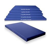 Kosiproducts Gym Crash Mat, High Density Medium Firm 9CM Thick Foam, [Navy, XX-Large]