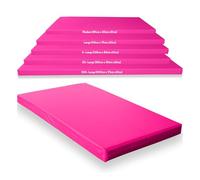 Kosiproducts Gym Crash Mat, High Density Medium Firm 9CM Thick Foam, [Pink, X-Large]