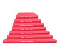Kosiproducts Gymnastics Crash Mat, High Density Medium Firm 10cm Thick Foam, [Red, Large]