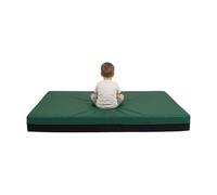 Kosiproducts Gymnastics Non Slip Crash Mat for Tumbling Landing Gym Training exercise, Bouncy Castle Small (50cm x 50cm) Green