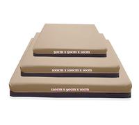 Kosiproducts Gymnastics Non Slip Crash Mat for Tumbling Landing Gym Training exercise, Bouncy Castle Large (120cm x 90cm) Beige
