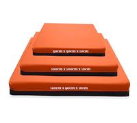 Kosiproducts Gymnastics Non Slip Crash Mat for Tumbling Landing Gym Training exercise, Bouncy Castle Large (120cm x 90cm) Orange