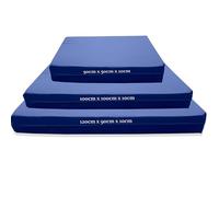 Kosiproducts Landing Tumbling Safety Crash Mat for Gym Training excercise, Bouncy Castle Boulldering Wall Medium (100cm x 100cm) Navy Blue