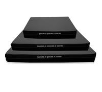 Kosiproducts Landing Tumbling Safety Crash Mat for Gym Training excercise, Bouncy Castle Boulldering Wall Medium (100cm x 100cm) Black