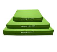 Kosiproducts Landing Tumbling Safety Crash Mat for Gym Training excercise, Bouncy Castle Boulldering Wall Medium (100cm x 100cm) Lime Green