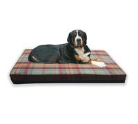 Kosiproducts Non Slip Waterproof Dog Bed Mattress, Faux Wool Luxury, 320gsm 100% Soft Polyester, Cage Crate Mat, Pet Bed [114cm x 75cm x 10cm, Brittany]