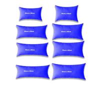 Kosiproducts Throw Rectangle Pillow Cushions + Covers, Water Resistant 100% Polyester, Hollow Fibre Filling [50cmx30cm, Royal Blue]