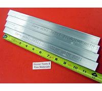 Kosiy 4 Pieces 3/4" X 3/4" ALUMINUM 6061 SQUARE FLAT BAR 12" long T6511 New Mill Stock