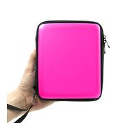 Kosiy ADVcer 2DS Case, EVA Waterproof Hard Shield Protective Carrying Case with Hand Wrist Strap and Double Zipper for Nintendo 2DS (Fuchsia)