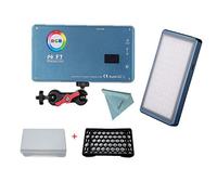 Kosiy Falcon Eyes F7 12W RGB Led Light,with Honeycomb Grid and Softbox,CRI 97,2500K-9000K Adjustable with Magnet Adsorption Function, OLED Display,Multiple Scenario Mode