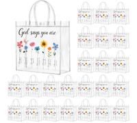 Kosiz 24 Pcs Christian Gifts Bags for Women Religious,God