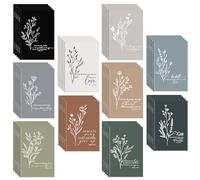 Kosiz 50 Pcs Bible Verse Mini Notepads Bulk Aesthetic Small Christian Notebooks Religious Notebook Journal for Church Sunday School VBS 2025 Gifts Teacher Student Back to School Gifts