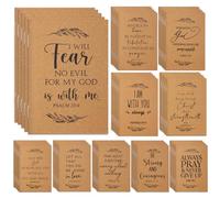 Kosiz Christian Gift Bible Journal Verse Inspirational Christian Notebooks Bulk Prayer Journal for Women Men Students Sunday School Prizes VBS Church Grandparents Pastor Appreciation(50 Pcs)