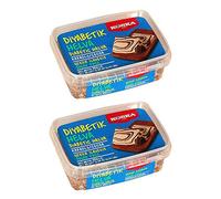 Koska Diabetic Halva (Halvah) Series - 350gr. - No Sugar Added - Sugarfree (Cocoa)-2 Packs