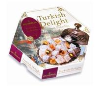 Koska Mixed Nut Turkish Delight (250g) - Hand Made, Dusted Coconut, Hazelnut and Pistachio Turkish Delight