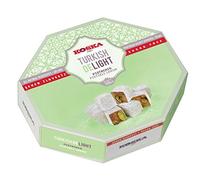 Koska No Added Sugar Pistachio Flavour Turkish Delight (160g) - Sugar Free, Hand-Made, Dusted Pistachio Turkish Delight