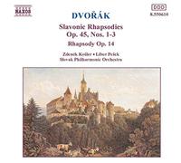 Kosler:P – Dvorak: Slavonic Rhapsodies Op. 45 Nos. 1–3 – NAXOS
