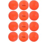 Kosma Pack of 12 Windball Cricket Ball | Indoor & Outdoor Soft Training Cricket Ball for Coaching Practice (Orange)