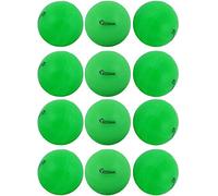 Kosma Pack of 12 Windball Cricket Ball | Indoor & Outdoor Soft Training Cricket Ball for Coaching Practice (Green)