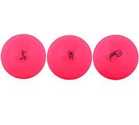 Kosma Pack of 3 Windball Cricket Ball | Indoor & Outdoor Soft Training Cricket Ball for Coaching Practice (Pink