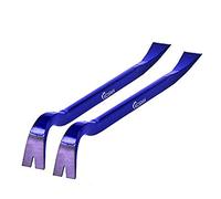 Kosma Set of 2 Heavy Duty Gorilla Bar Set - 16 Inch | Wrecking Bar Pry Nail Remover Crowbar Tool