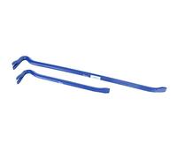 Kosma Set of 2 Wrecking Bar Crow Bar 20mm x 36" and 14mm x 12"| Utility Bar Striking Tools