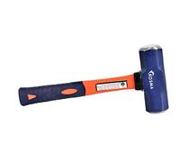 Kosma Sledge Hammer Double Face with Fiberglass Handle - 4 Lb Forged and Induction Hardened Hammer Head