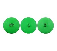 Kosma Windball Practice Cricket Ball | Soft Training Balls - Pack of 3 - Colour: Green