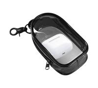 Kosmetiktasche Klein Für Handtasche - Beauty Bag Transparent | Wasserdicht Kulturbeutel Durchsichtig PP 6.5x4x10.5cm - Makeup Tasche Reise Organizer Mit Schlüsselanhänger, b, Se référer au descriptif