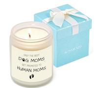 Kosmickiss New Mum Gifts for Dog Lovers, Lavender Aroma Gender Reveal Candle, Mum to Be Gifts, Funny Pregnancy Gift for Mum Expecting, Friend, Sister, Wife