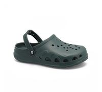 Kosmik Unisex clogs, durable, waterproof, easy to clean, comfortable for indoor and outdoor use, Green, 10 UK