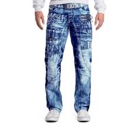 Kosmo Lupo Men's Jeans KM009-bans W30/L32