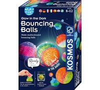 KOSMOS 617165 Fun Science Glow in the Dark Bouncy Ball, Make 20 Colourful Power Balls, Experiment Set for Beginners: Experiment Box, Multilingual Instructions (English language not guaranteed)