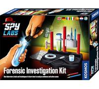 KOSMOS 617240 Spy Labs Incorporated Forensic Investigation Kit, Detective Laboratory, Analysis Evidence and Solve Cases, Detective Toys for Children, Multilingual Instructions in DE, EN, F, IT, ES, NL