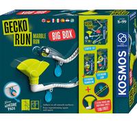 KOSMOS 617318 Gecko Run Marble Run Big Box, Vorteilspack, Erweiterbare Kugelbahn