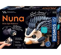 Kosmos 620066 Nuna - Your Hedgehog Robot Kit, Reverse Rolling by Clap, Running, Set Up Spikes, Toy for Children, Bionics Model, Experiment Box from 8-12 Years, Medium