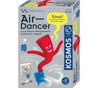 KOSMOS 620882 Air Dancer Kit for Air Dancer with Blower Motor and Propeller, Funny Attempts to Aerodynamics, Experiment Box for Children from 8-12 Years, Understanding Physics, Mint