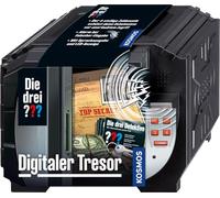 Kosmos 630607 Die drei ??? Digital Safe, Protect Your Secrets with a Code and Voice Alarm, Detective Toy Set for Children from 8 Years, Mini Safe
