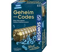 Kosmos 658076 Secret Codes, Build Your Own Number Secret Hideout, Crack Codes, Encrypt Messages and Secrets, Experiment Set for Children from 8-11 Years, Kryptex Gift